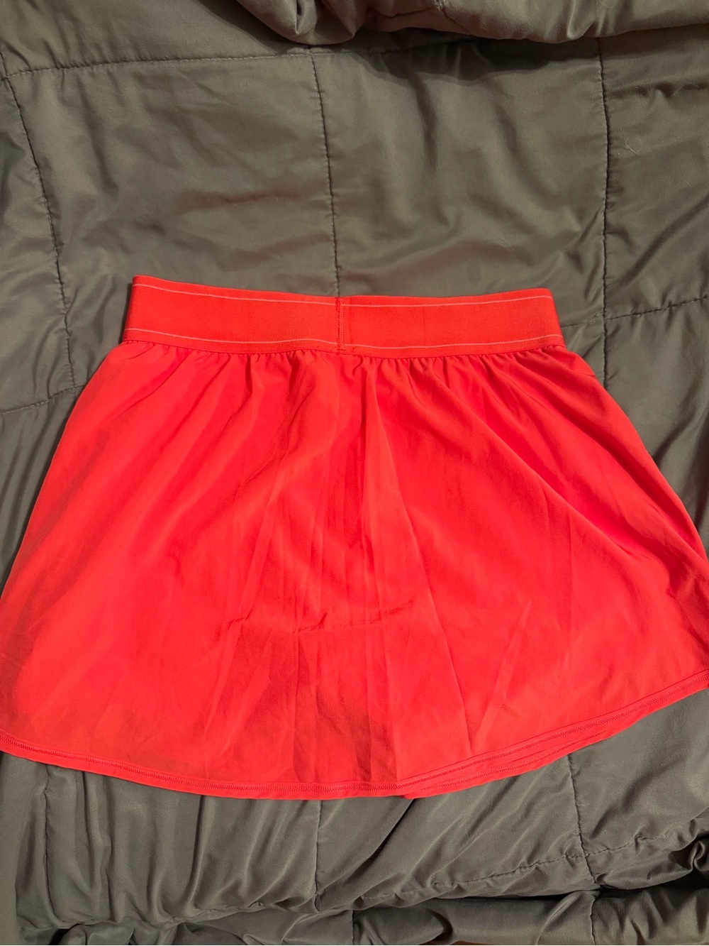ALO Yoga Candy Red Match Point Tennis Skirt - Picture 5 of 8